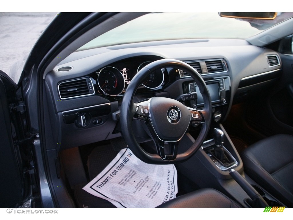 2016 Jetta SEL - Platinum Grey Metallic / Titan Black photo #10