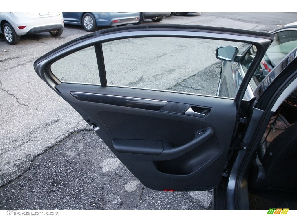 2016 Jetta SEL - Platinum Grey Metallic / Titan Black photo #12