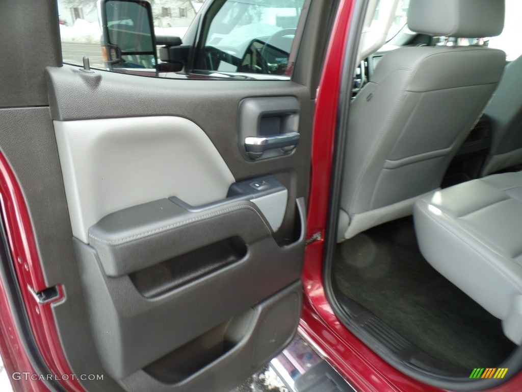 2016 Chevrolet Silverado 2500HD LTZ Double Cab 4x4 Dark Ash/Jet Black Door Panel Photo #140558065