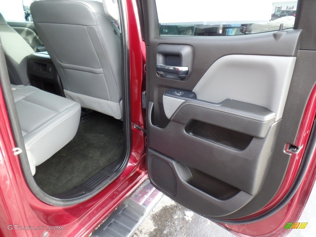 2016 Chevrolet Silverado 2500HD LTZ Double Cab 4x4 Dark Ash/Jet Black Door Panel Photo #140558119
