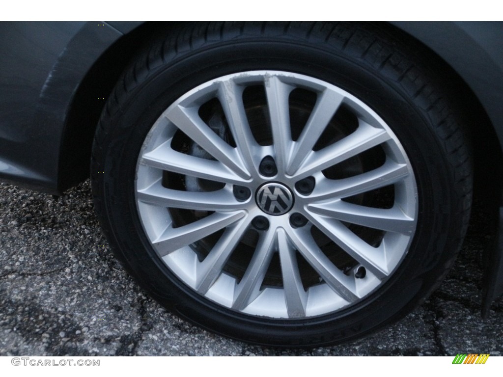 2016 Jetta SEL - Platinum Grey Metallic / Titan Black photo #18