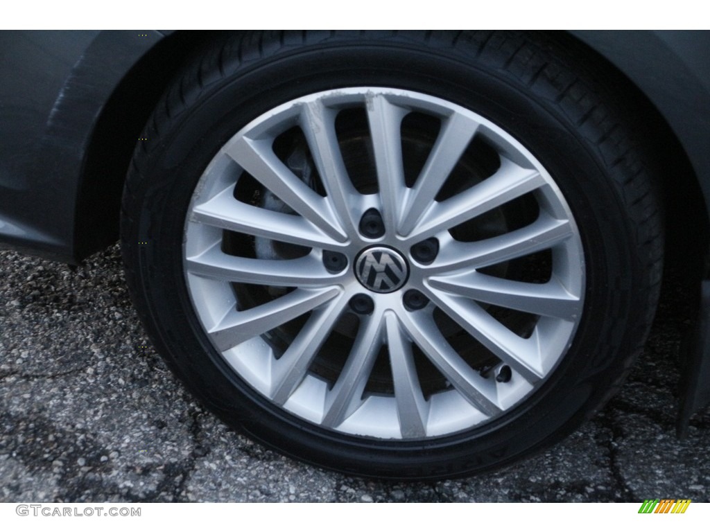 2016 Jetta SEL - Platinum Grey Metallic / Titan Black photo #19