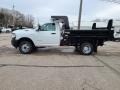 Bright White 2020 Ram 3500 Tradesman Regular Cab 4x4 Dump Truck Exterior