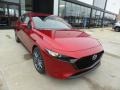 2021 Soul Red Crystal Metallic Mazda Mazda3 Preferred Hatchback AWD  photo #1