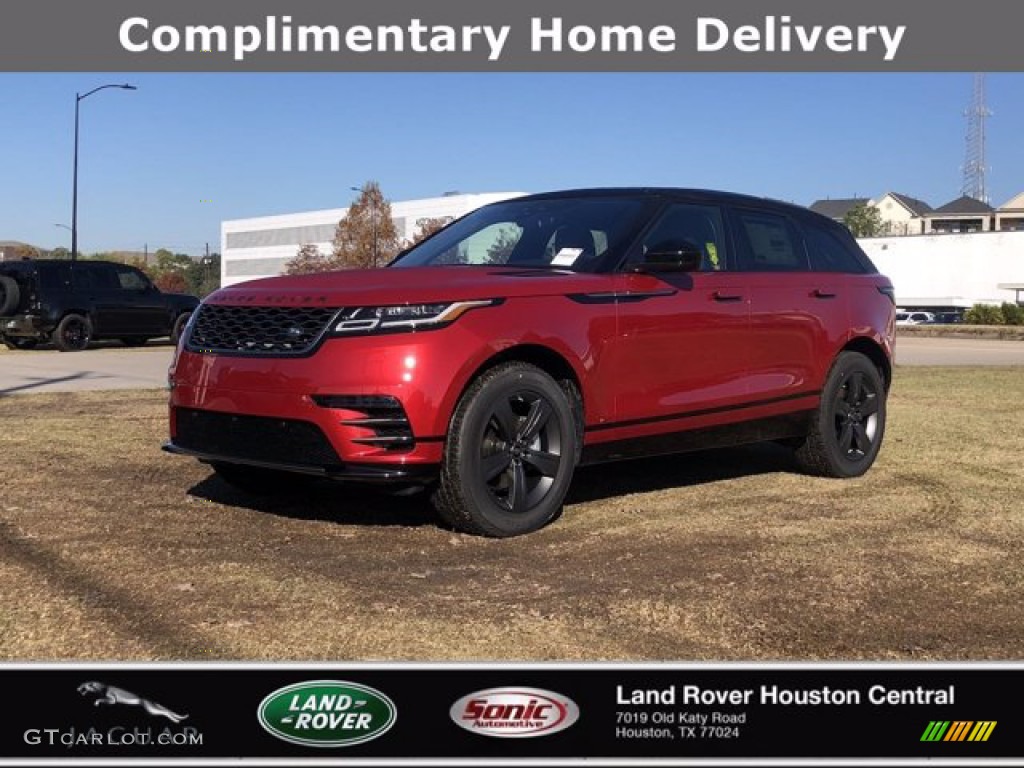 2020 Range Rover Velar R-Dynamic S - Firenze Red Metallic / Ebony/Ebony photo #1