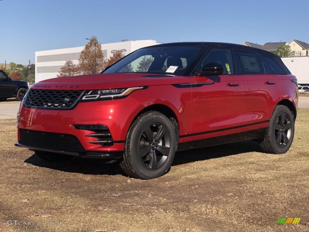 2020 Range Rover Velar R-Dynamic S - Firenze Red Metallic / Ebony/Ebony photo #2