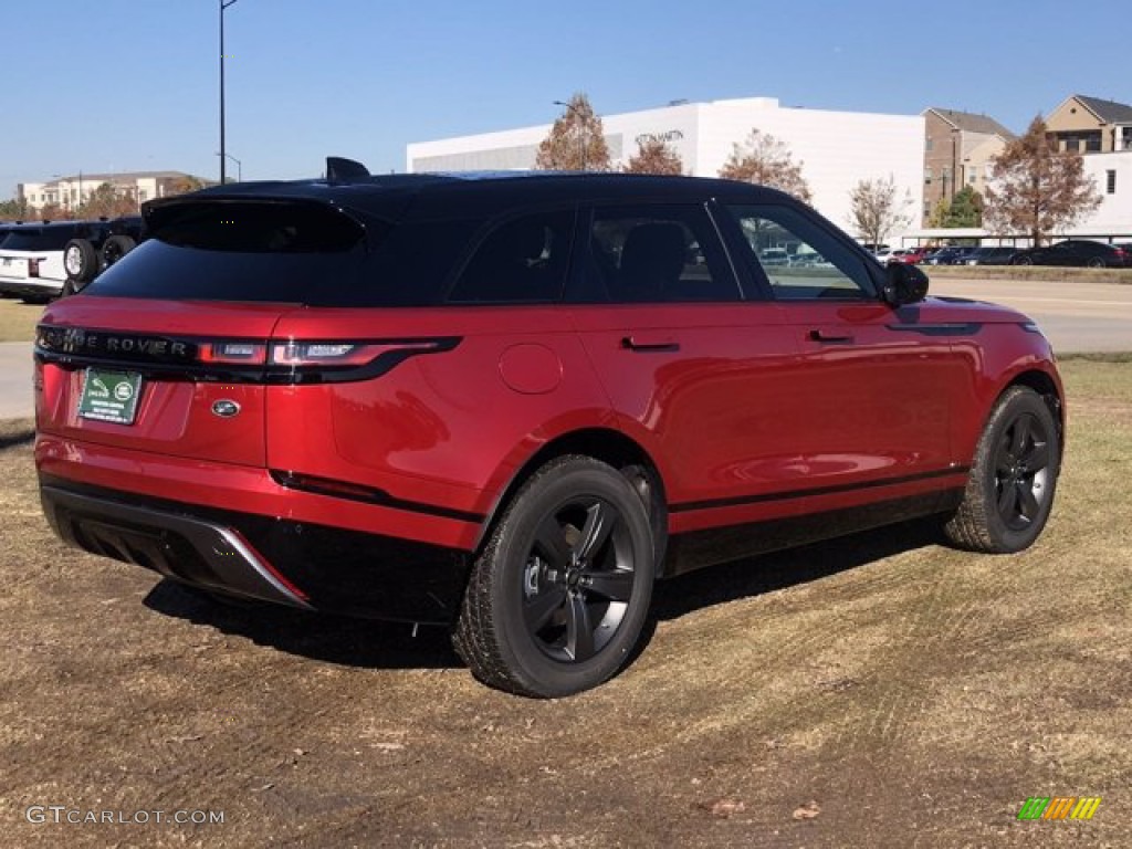 2020 Range Rover Velar R-Dynamic S - Firenze Red Metallic / Ebony/Ebony photo #3