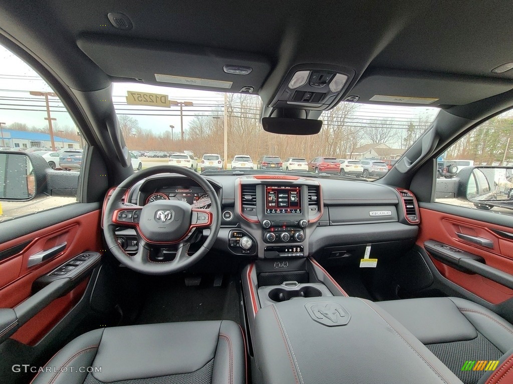 2021 Ram 1500 Rebel Crew Cab 4x4 Front Seat Photo #140559734