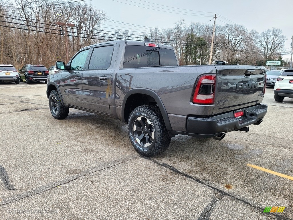Diamond Black Crystal Pearl 2021 Ram 1500 Rebel Crew Cab 4x4 Exterior Photo #140560009