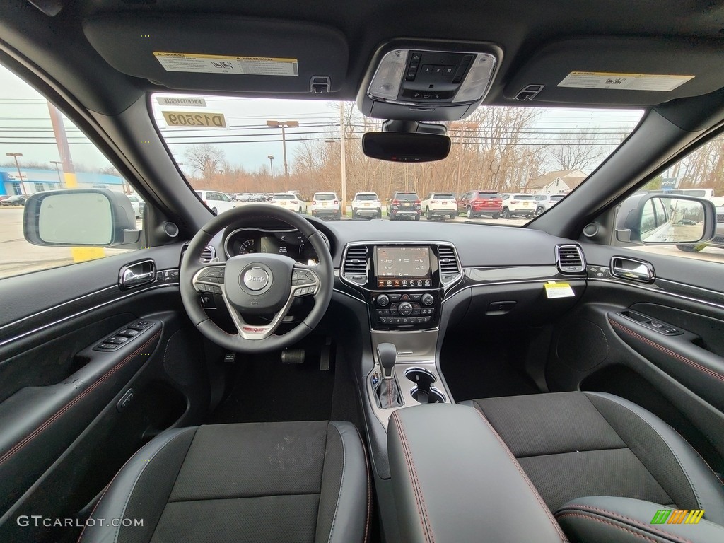 Ruby Red/Black Interior 2021 Jeep Grand Cherokee Limited 4x4 Photo #140560309