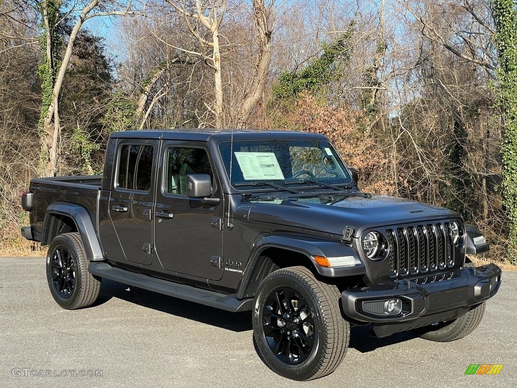 Granite Crystal Metallic 2021 Jeep Gladiator High Altitude 4x4 Exterior Photo #140560348