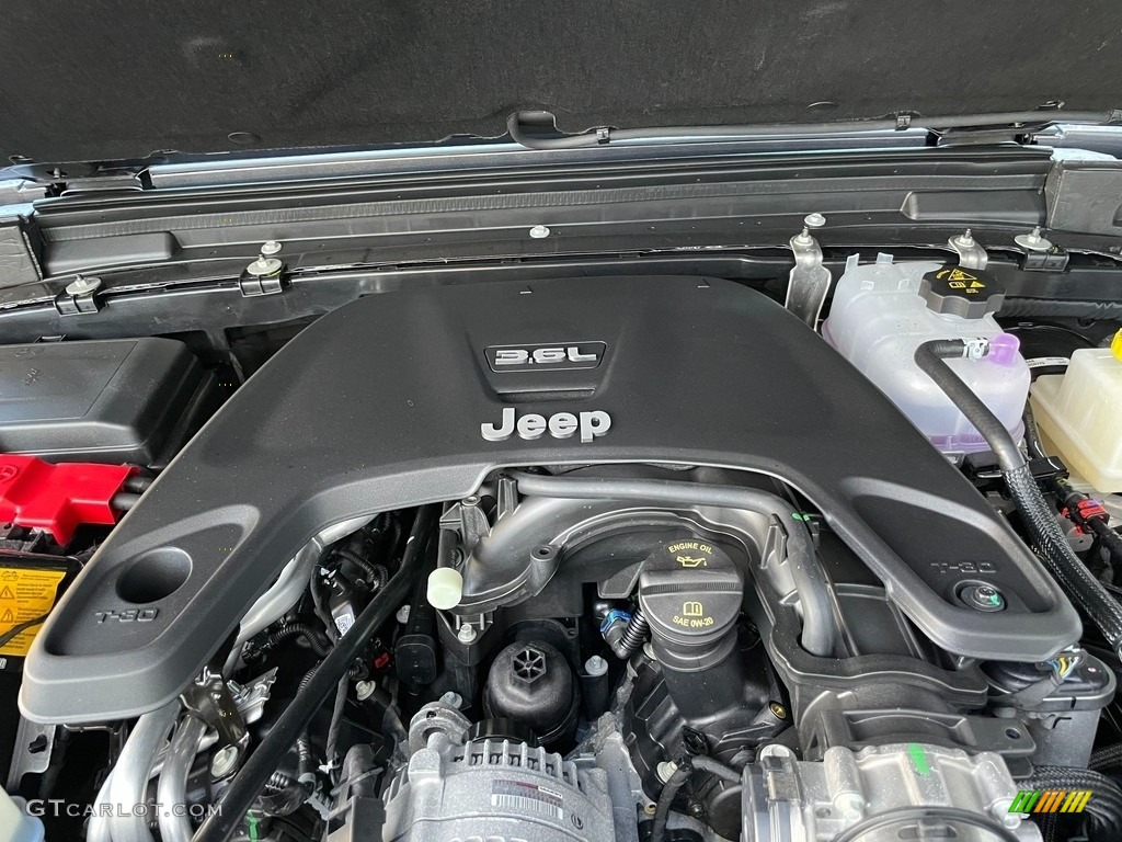 2021 Jeep Gladiator High Altitude 4x4 3.6 Liter DOHC 24-Valve VVT V6 Engine Photo #140560537