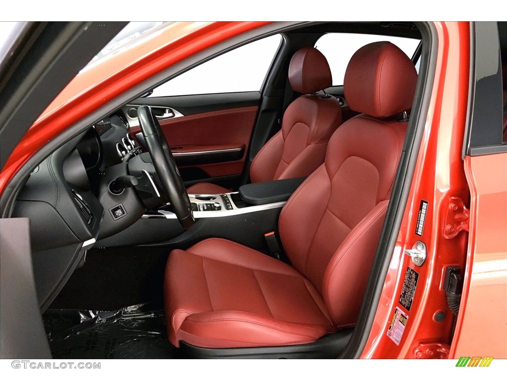 2018 Kia Stinger GT1 Front Seat Photo #140560825