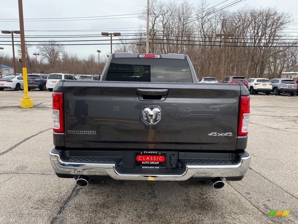 2021 1500 Big Horn Quad Cab 4x4 - Granite Crystal Metallic / Diesel Gray/Black photo #10