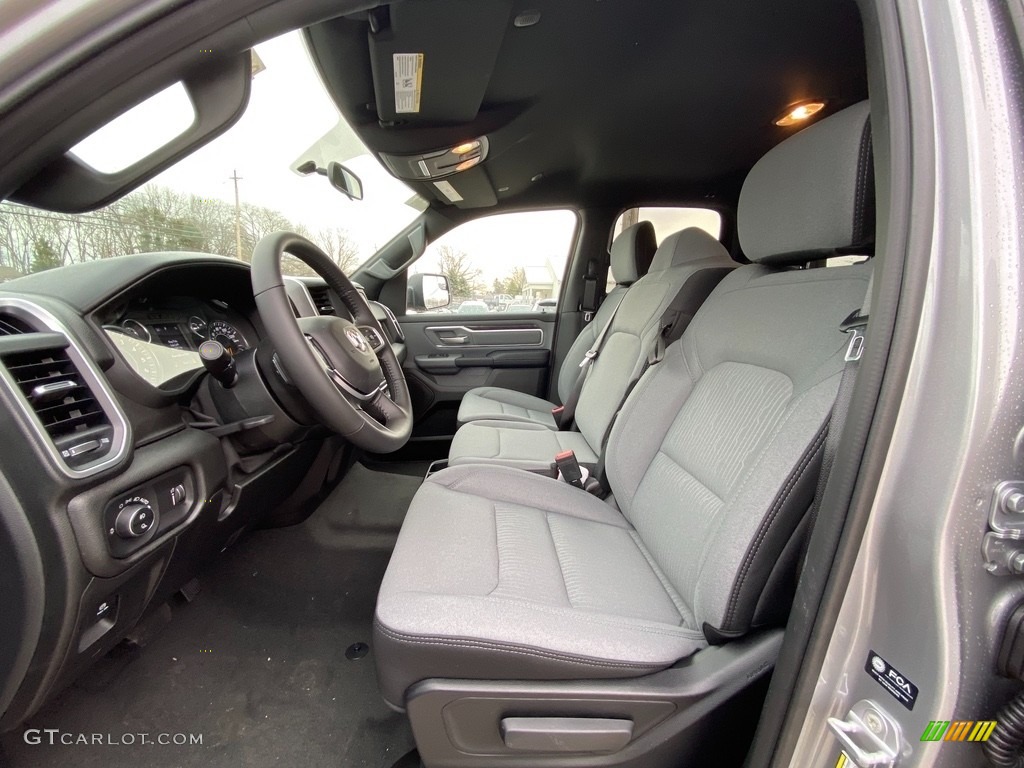 Diesel Gray/Black Interior 2021 Ram 1500 Big Horn Quad Cab 4x4 Photo #140560915