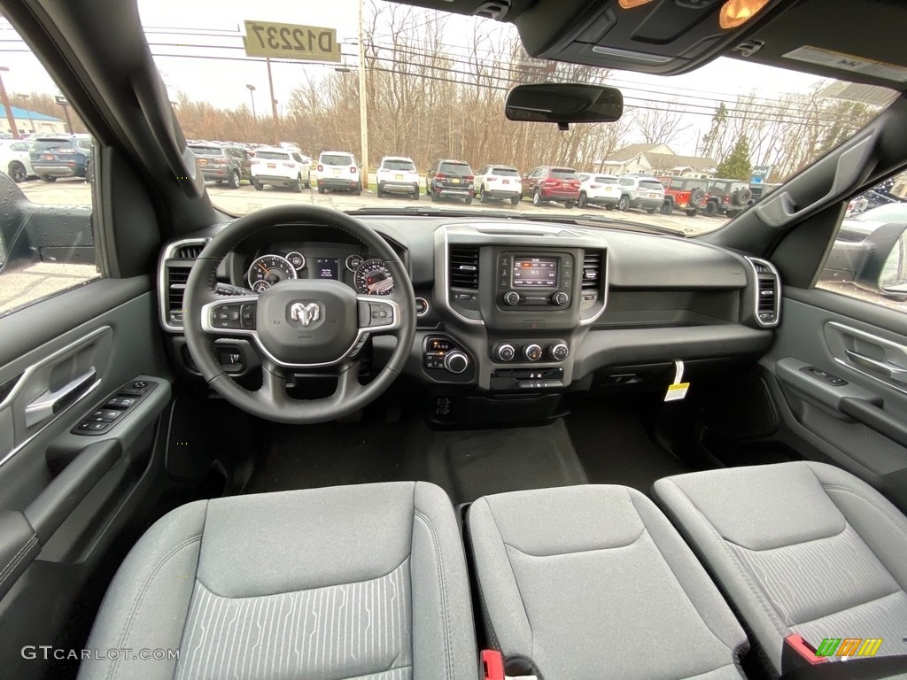 Diesel Gray/Black Interior 2021 Ram 1500 Big Horn Quad Cab 4x4 Photo #140560945