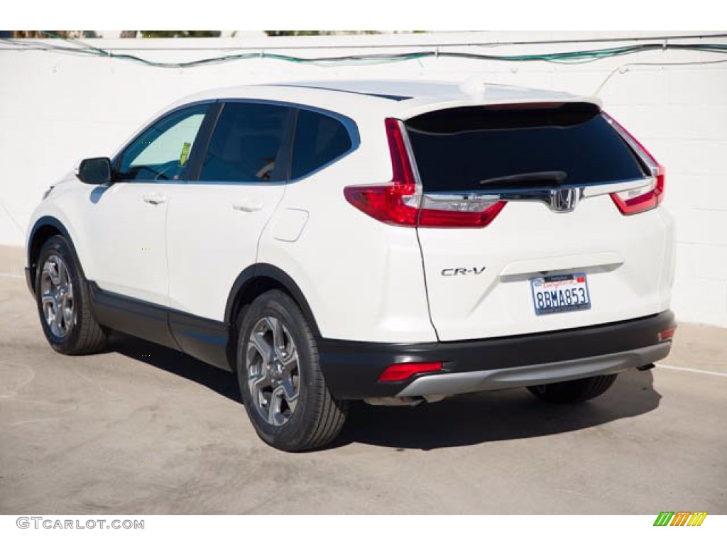 2017 CR-V EX-L - White Diamond Pearl / Black photo #2