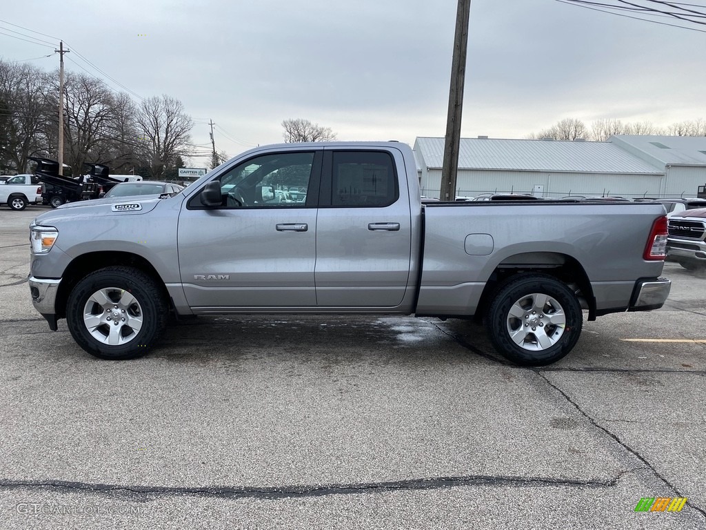Billet Silver Metallic 2021 Ram 1500 Big Horn Quad Cab 4x4 Exterior Photo #140561044