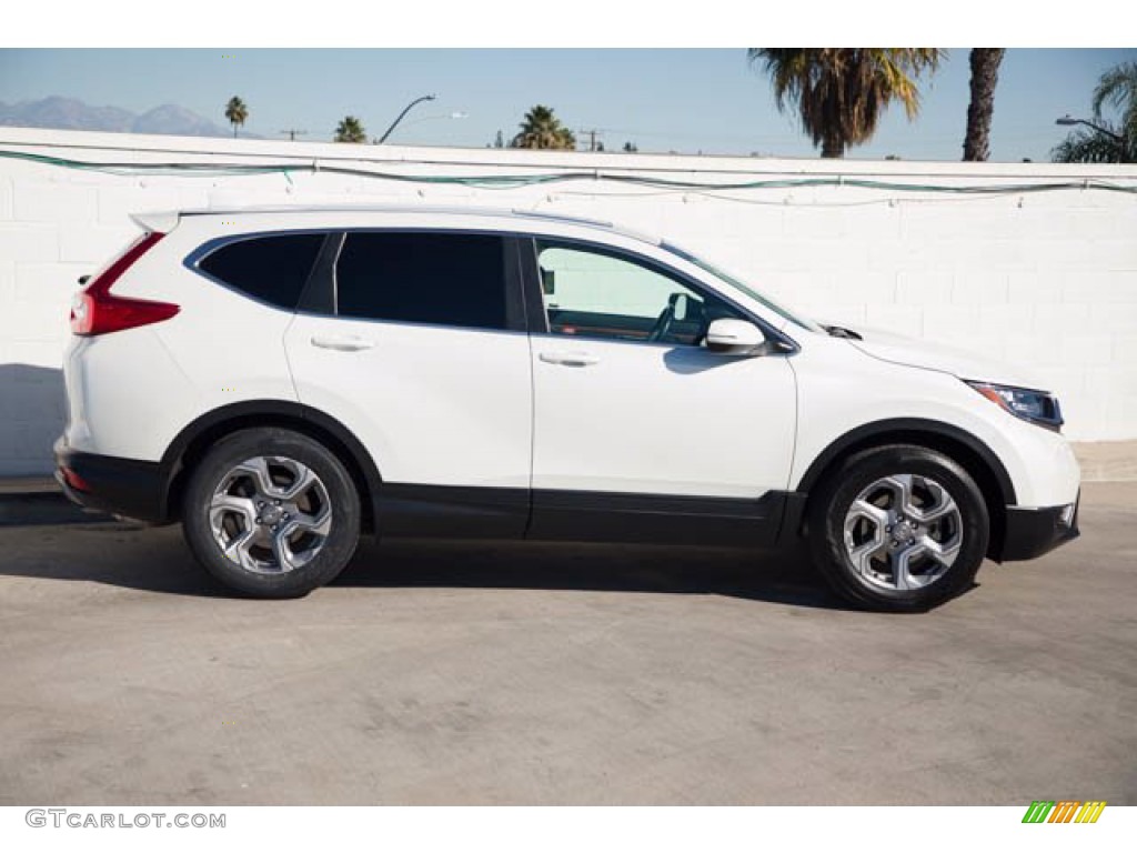2017 CR-V EX-L - White Diamond Pearl / Black photo #10