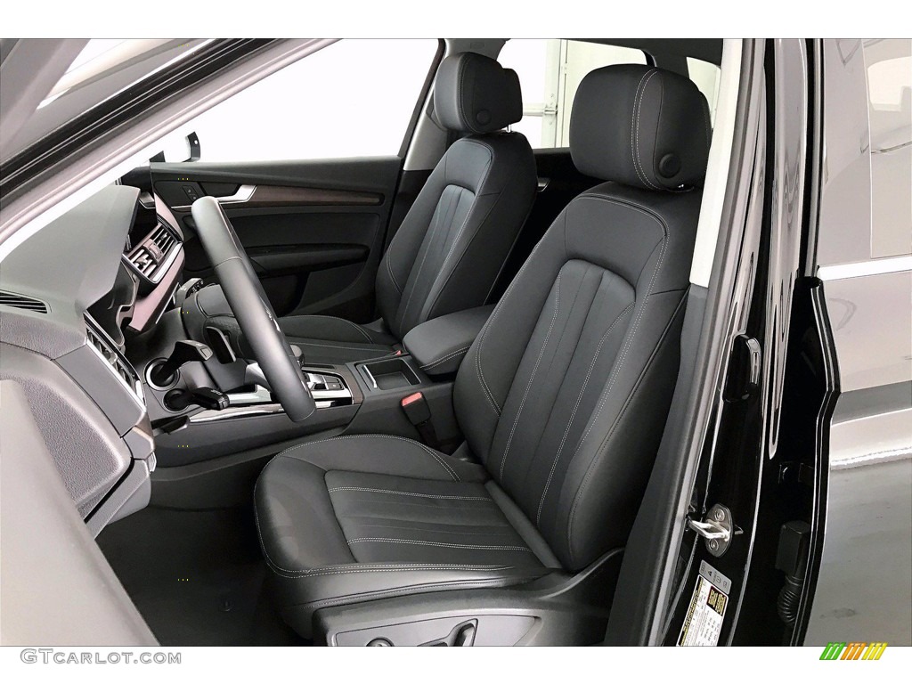 Black Interior 2021 Audi Q5 Premium quattro Photo #140561260