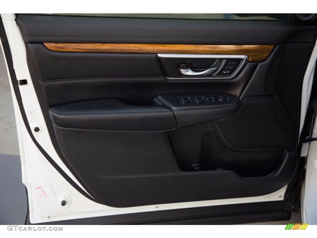 2017 CR-V EX-L - White Diamond Pearl / Black photo #28