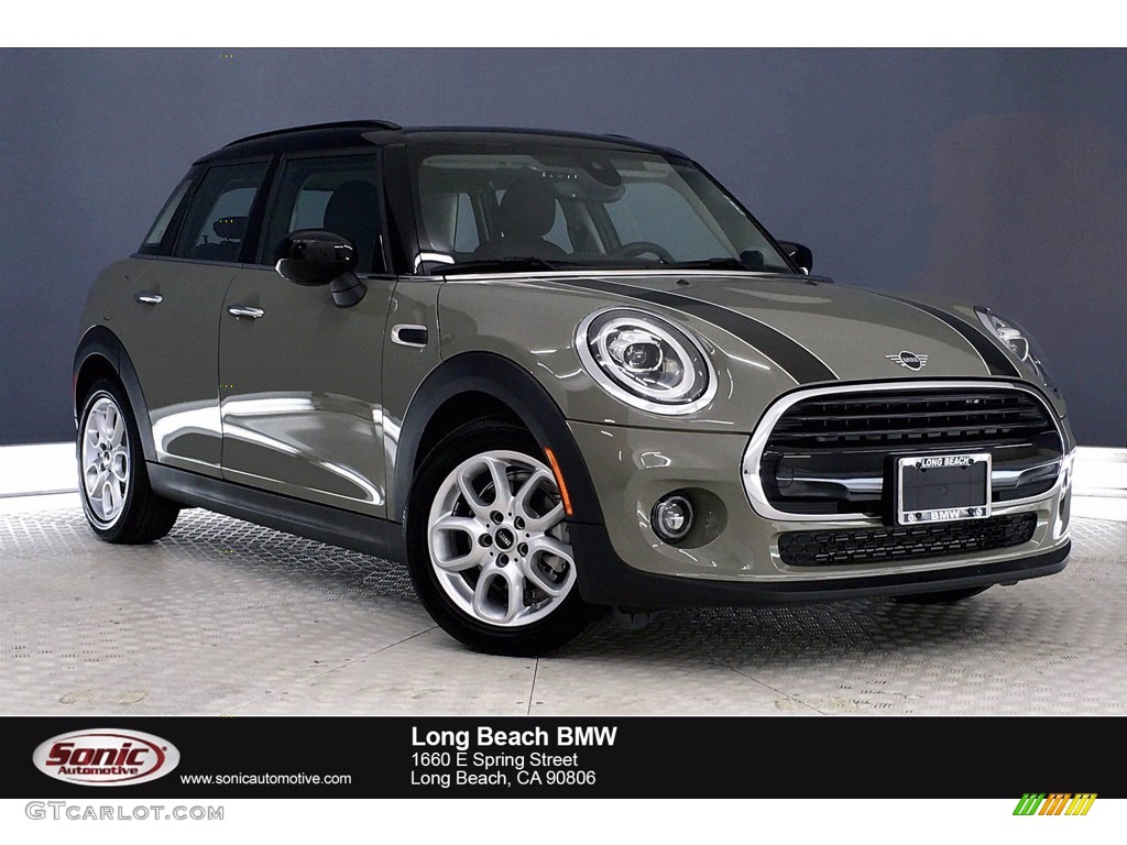 2020 Hardtop Cooper 4 Door - Emerald Gray Metallic / Carbon Black photo #1