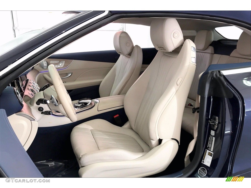 2018 E 400 Convertible - Lunar Blue Metallic / Macchiato Beige/Espresso Brown photo #18