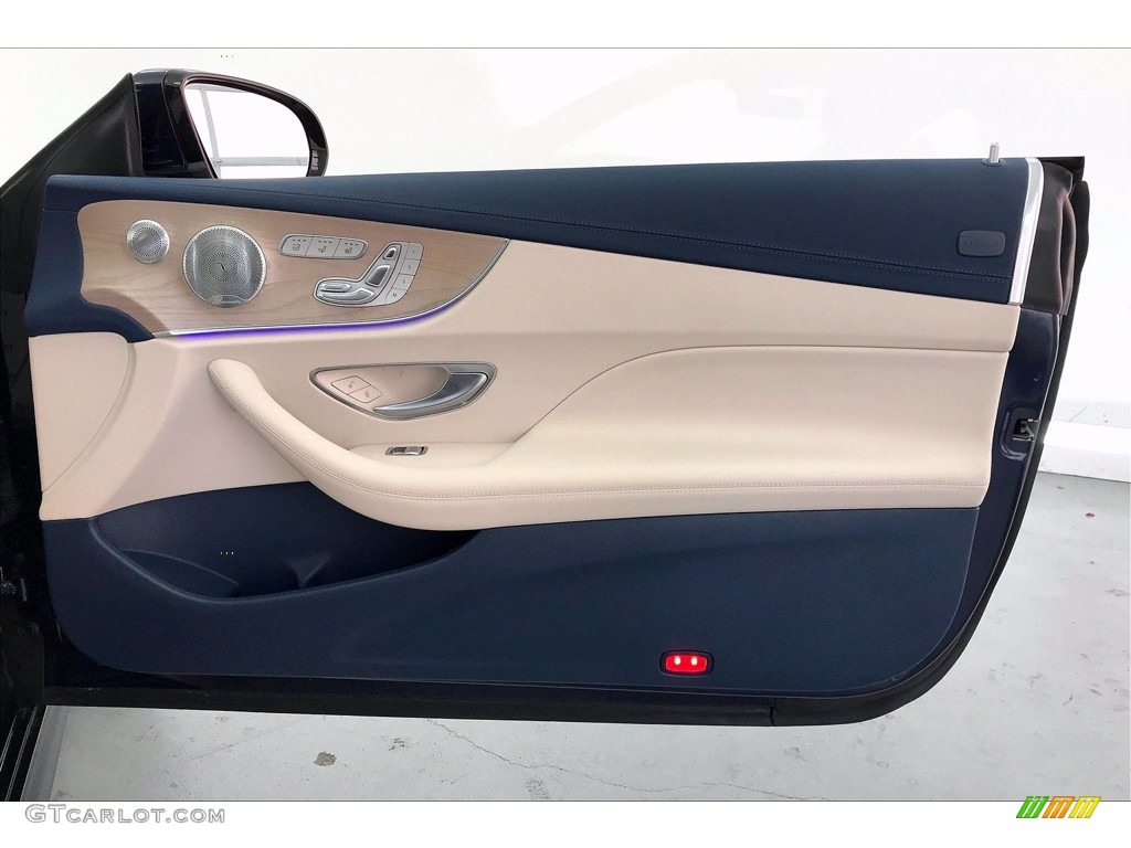 2018 E 400 Convertible - Lunar Blue Metallic / Macchiato Beige/Espresso Brown photo #27