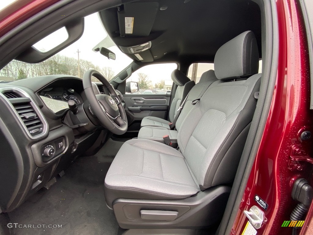 Diesel Gray/Black Interior 2021 Ram 1500 Big Horn Quad Cab 4x4 Photo #140563780