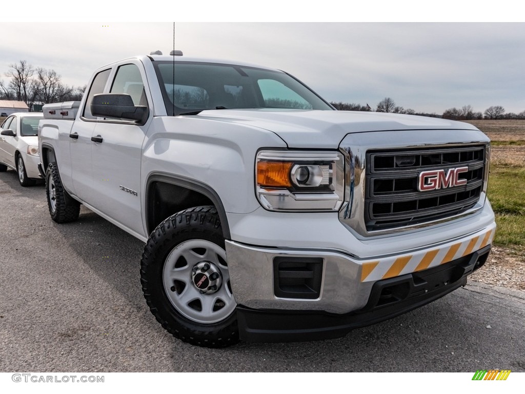 2014 Sierra 1500 Crew Cab 4x4 - Summit White / Jet Black/Dark Ash photo #1