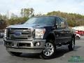 2016 Blue Jeans Metallic Ford F350 Super Duty Lariat Crew Cab 4x4 #140564857