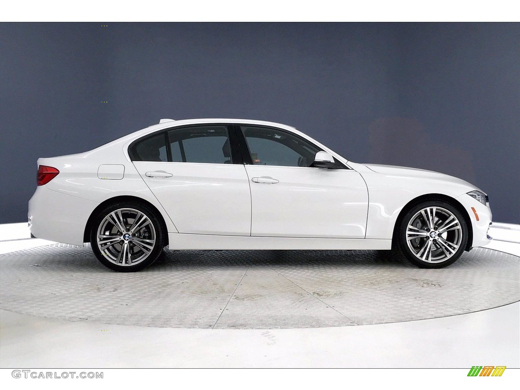 2018 3 Series 340i Sedan - Alpine White / Black photo #14