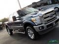 2016 Blue Jeans Metallic Ford F350 Super Duty Lariat Crew Cab 4x4  photo #28