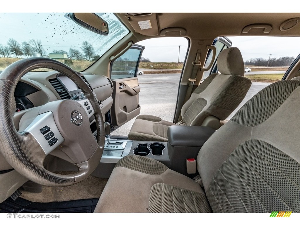 2012 Pathfinder LE 4x4 - Navy Blue / Cafe Latte photo #19