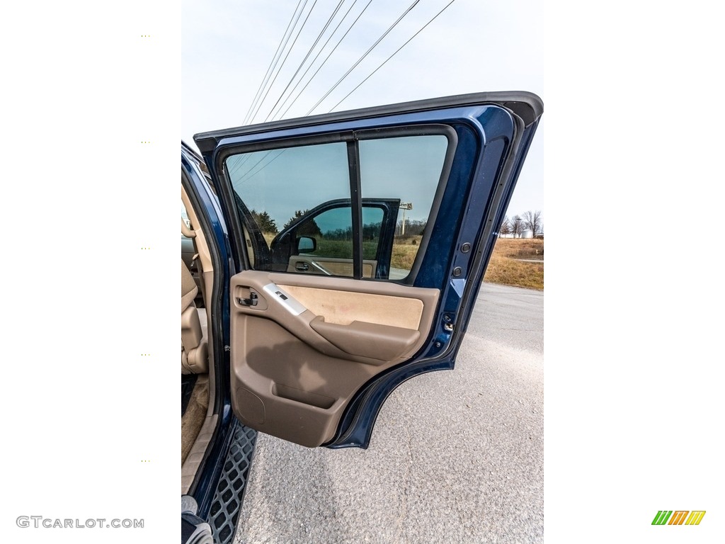 2012 Pathfinder LE 4x4 - Navy Blue / Cafe Latte photo #27