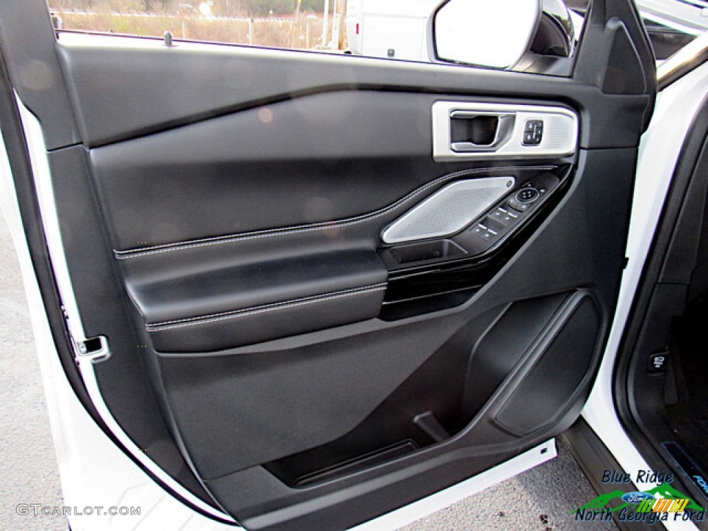 2021 Explorer ST 4WD - Star White Metallic Tri-Coat / Ebony photo #10