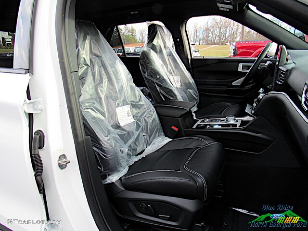 2021 Explorer ST 4WD - Star White Metallic Tri-Coat / Ebony photo #12