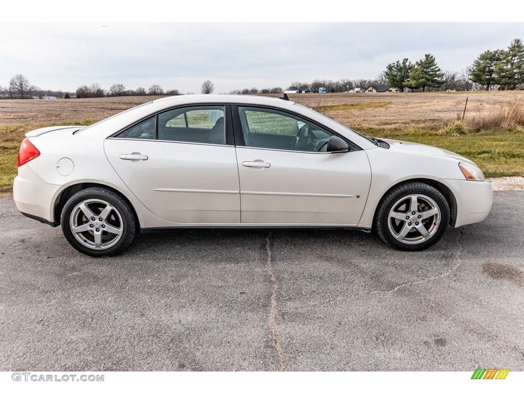 2008 G6 V6 Sedan - Ivory White / Ebony Black photo #3