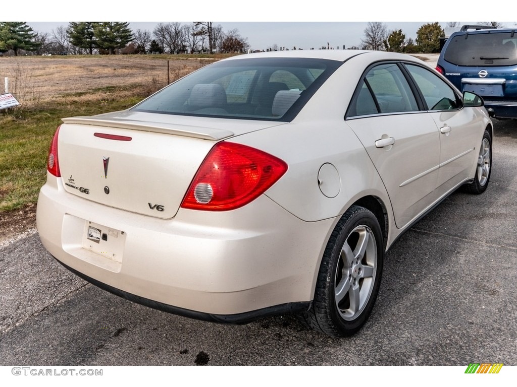2008 G6 V6 Sedan - Ivory White / Ebony Black photo #4
