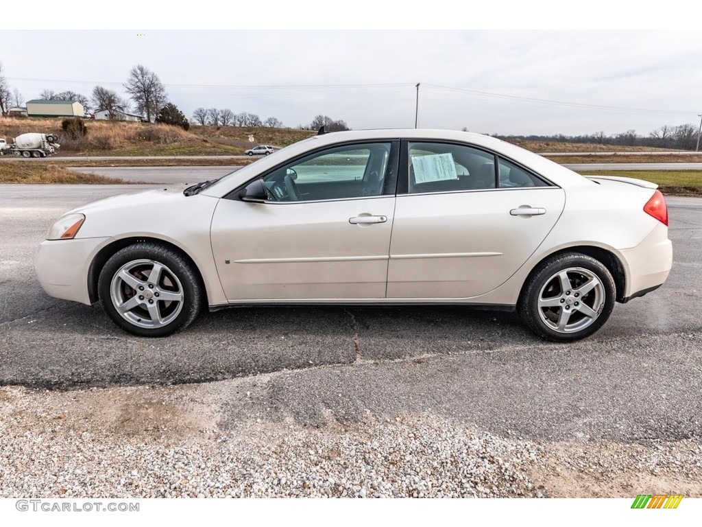 2008 G6 V6 Sedan - Ivory White / Ebony Black photo #7