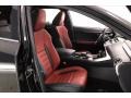 Circuit Red 2020 Lexus NX 300 F Sport Interior Color