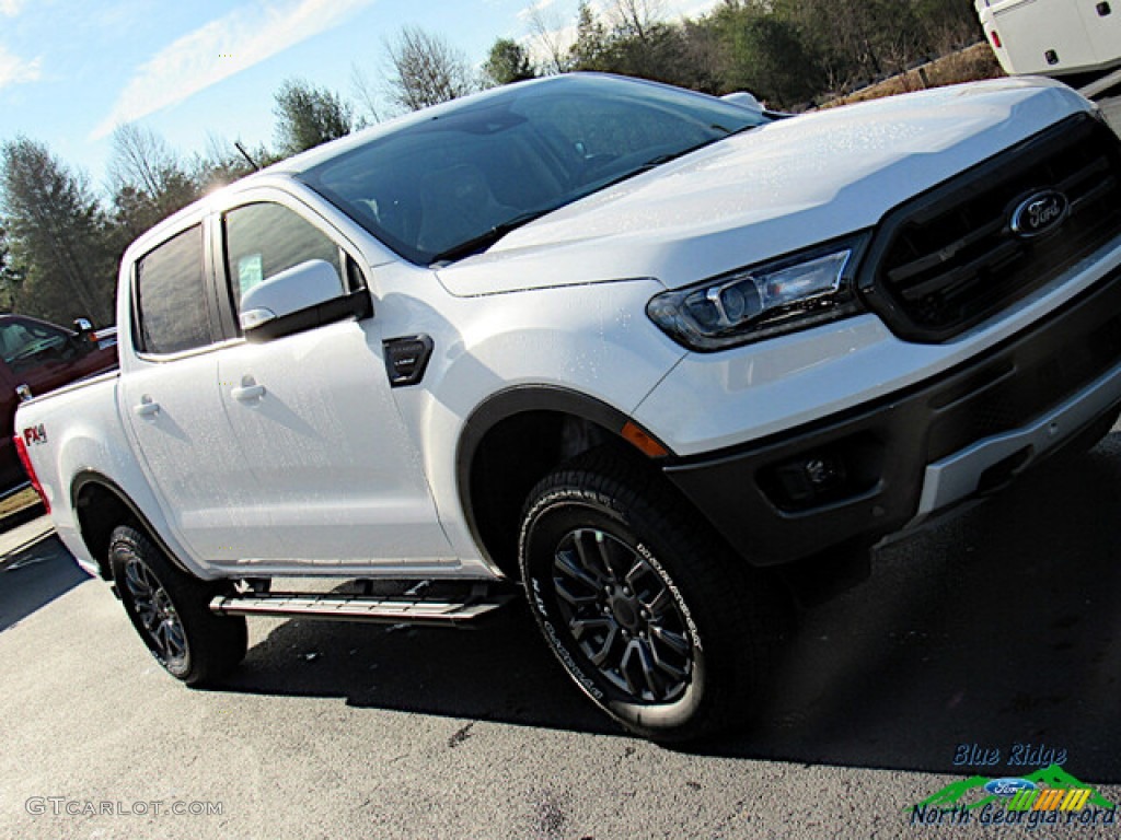 2020 Ranger Lariat SuperCrew 4x4 - White Platinum / Medium Stone photo #26