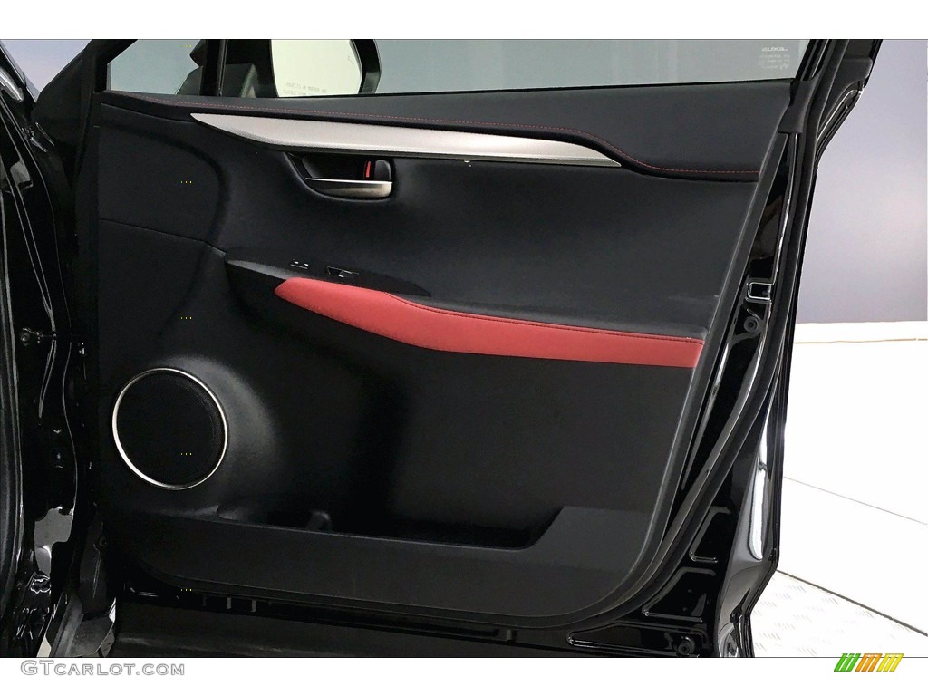 2020 Lexus NX 300 F Sport Circuit Red Door Panel Photo #140567799