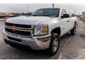Summit White - Silverado 2500HD Work Truck Regular Cab Photo No. 8