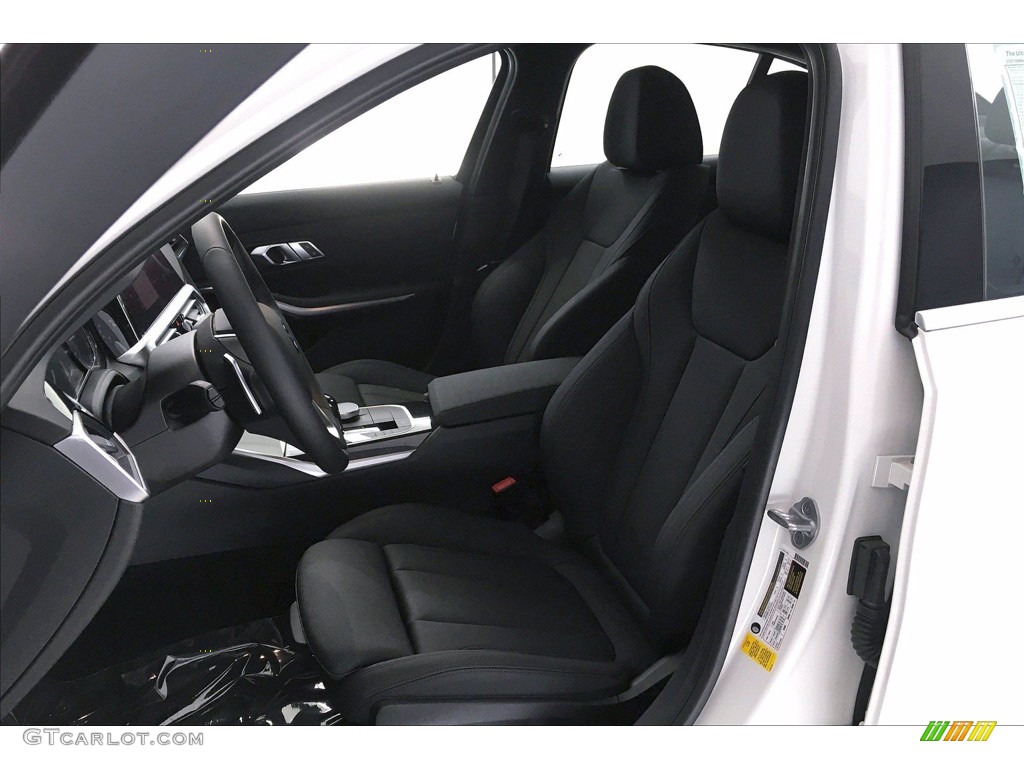 2021 3 Series 330i Sedan - Alpine White / Black photo #9