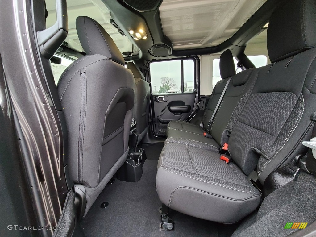 2021 Wrangler Unlimited Sport 4x4 - Granite Crystal Metallic / Black photo #3