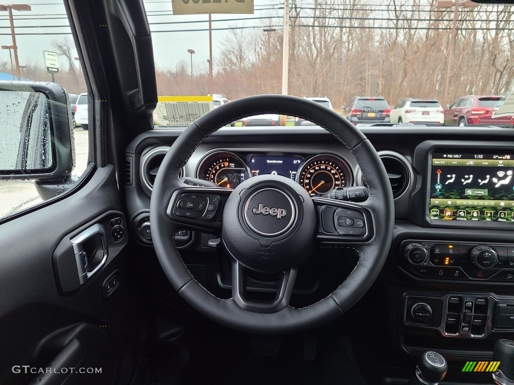 2021 Wrangler Unlimited Sport 4x4 - Granite Crystal Metallic / Black photo #5