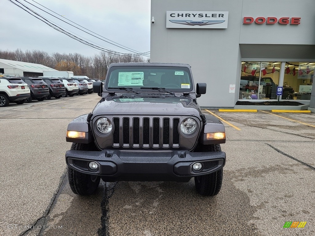 2021 Wrangler Unlimited Sport 4x4 - Granite Crystal Metallic / Black photo #7