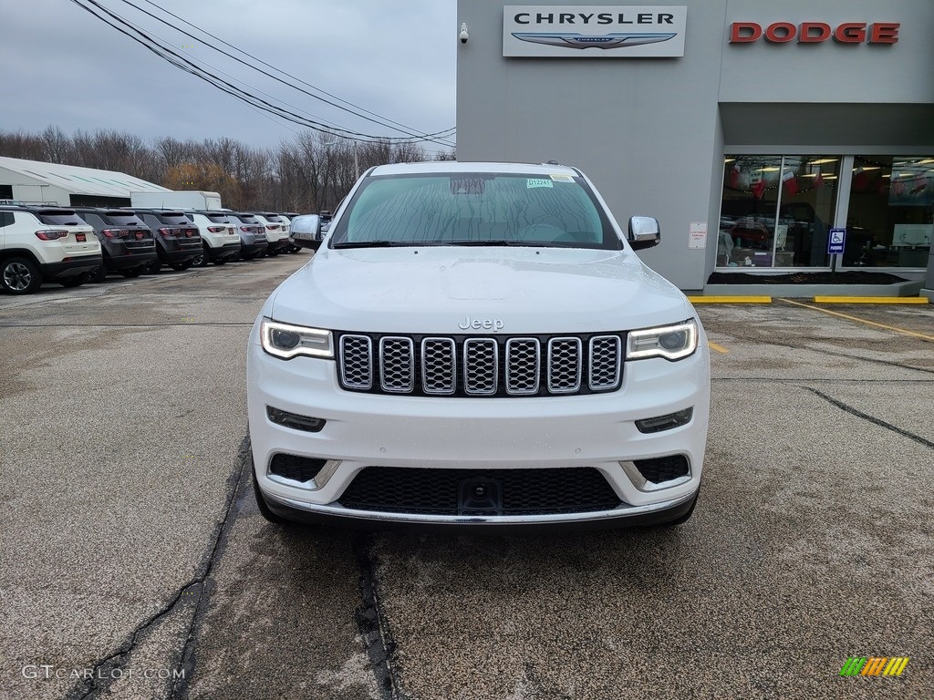 2021 Grand Cherokee Summit 4x4 - Ivory 3-Coat / Black photo #8