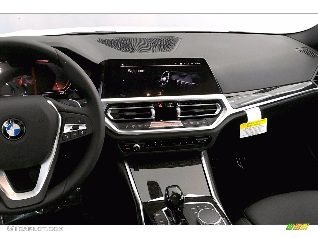 2021 3 Series 330i Sedan - Alpine White / Black photo #6